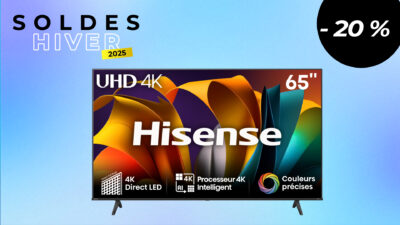 Arrivage Electro Dépôt : ce téléviseur 4K Hisense surprend tout le monde avec un prix discount