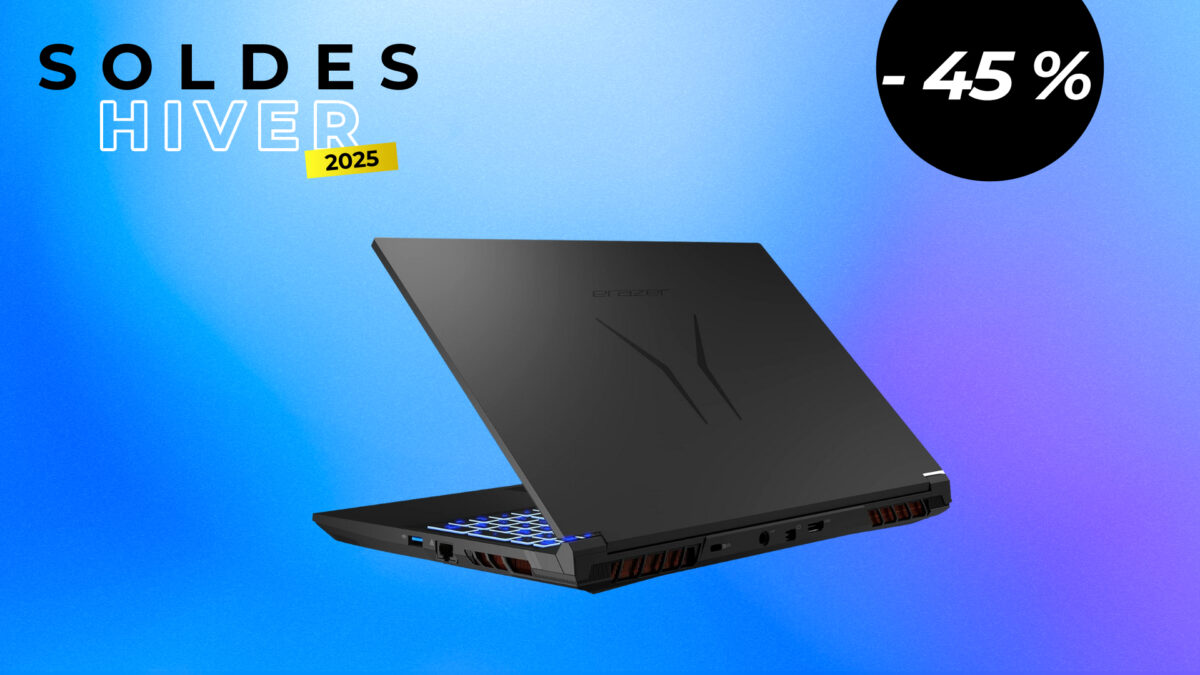 Ce PC portable gaming à 600 € avec RTX 4060 risque la rupture de stock (-45 %)