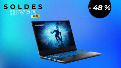 Ce PC portable gaming avec RTX 4060 coûte moins de 600 € pendant les soldes d’hiver