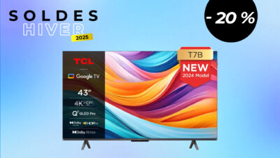 Ce téléviseur 4K QLED à 270 € est l’offre à ne pas manquer pendant les soldes d’hiver