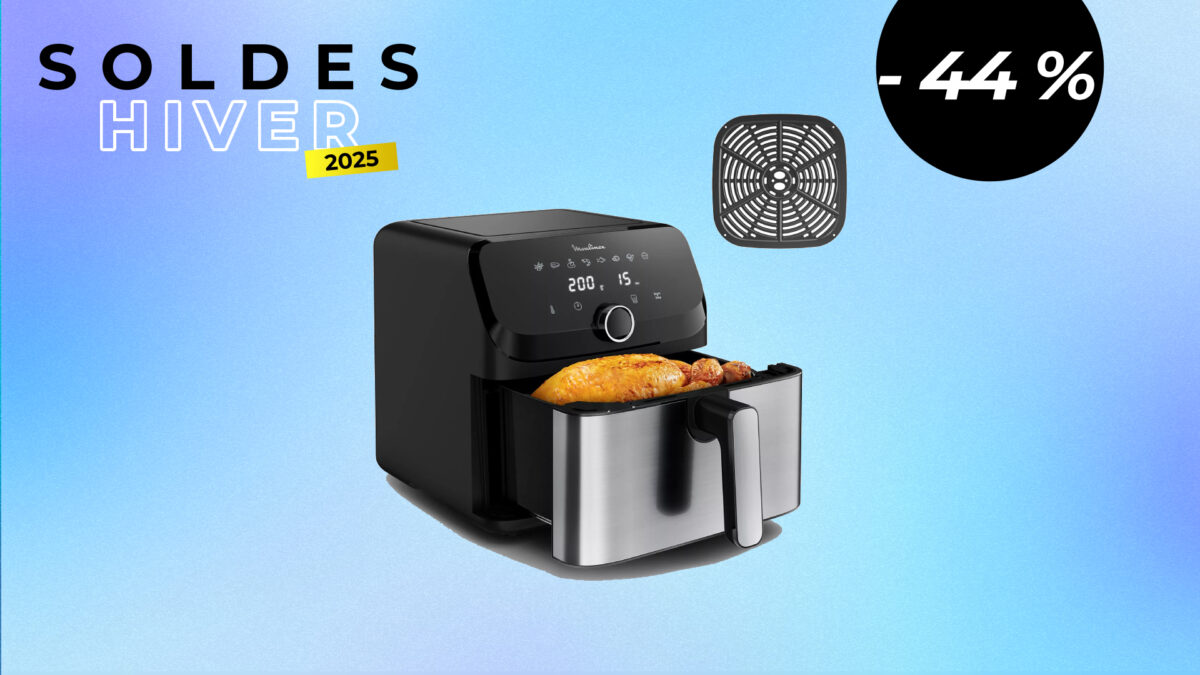 Cet Airfryer de Moulinex est à -44 % pendant les soldes et il est parfait !
