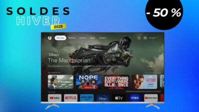 Lidl brade ce téléviseur Google Smart TV 55 pouces pendant les soldes