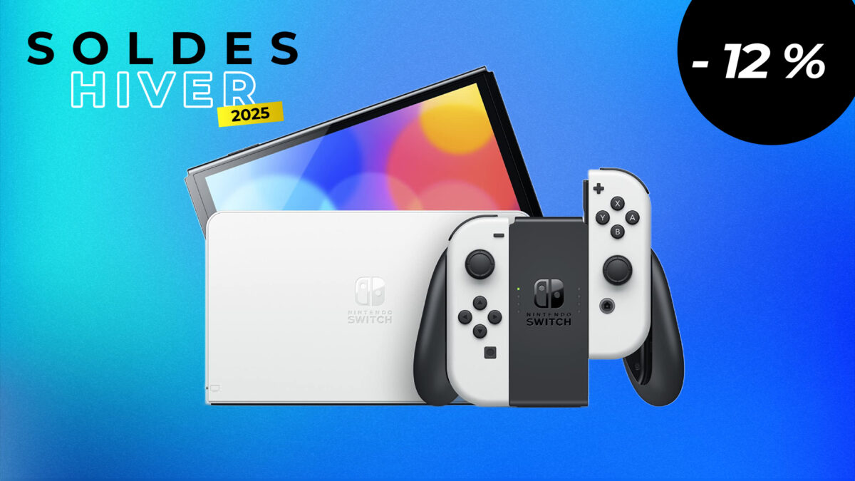 Soldes : la Nintendo Switch OLED profite d’une belle promo