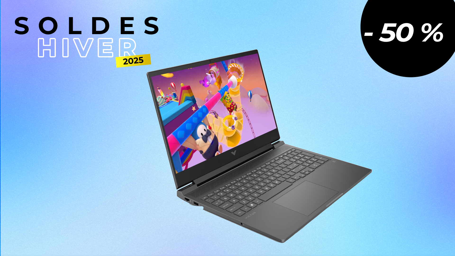 Ce PC portable gamer à moins de 500 € fait un carton pendant les soldes (-50 %)