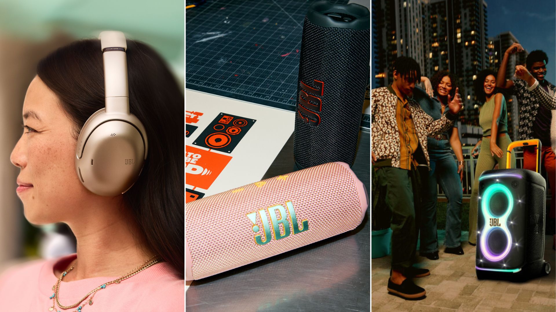 JBL frappe fort avec l’annonce de cinq nouvelles sorties produits !