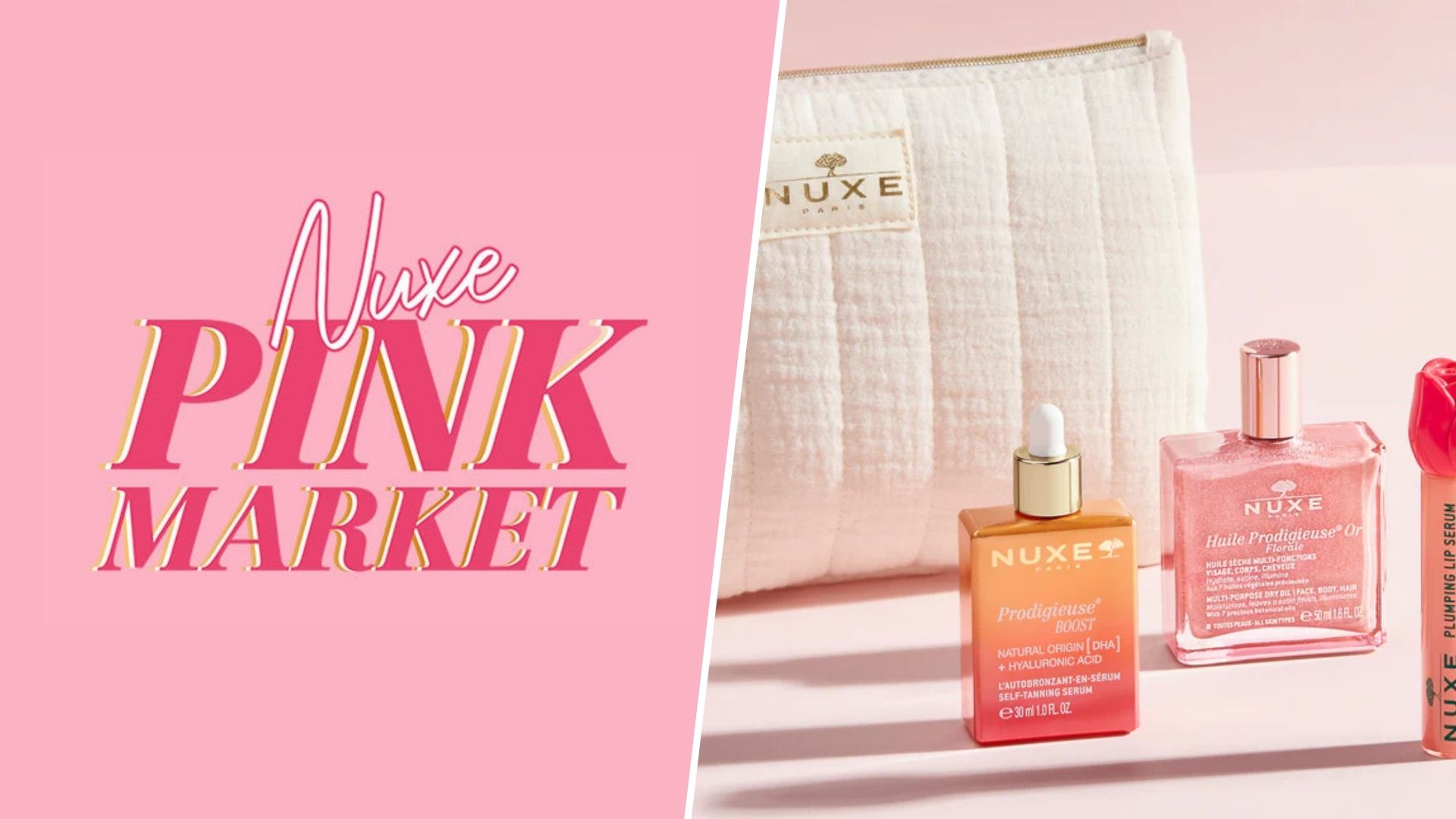 Pink Market Nuxe : nos coups de cœur 100% pink à ne pas manquer