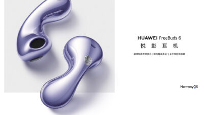 Les Freebuds 6 de chez Huawei dévoilent un nouveau design stylé