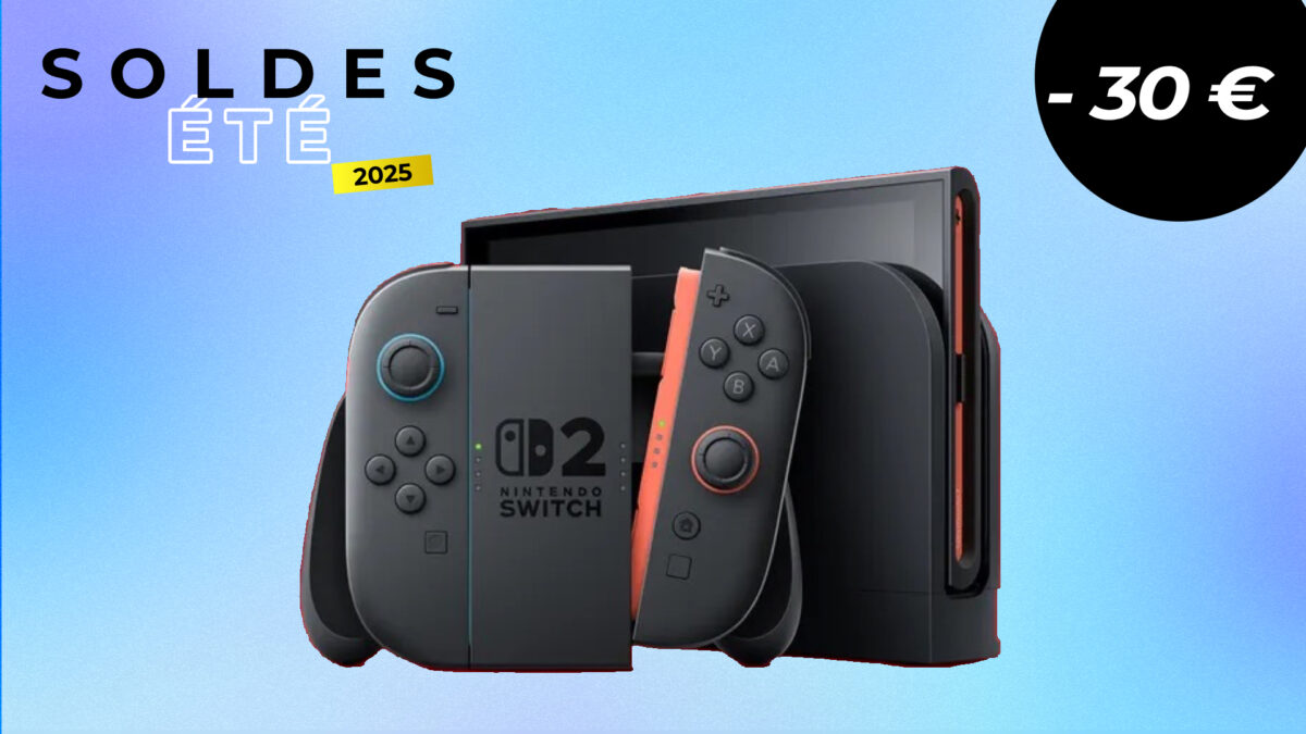Nintendo Switch 2 : les soldes font déjà baisser le prix de la console à un prix hallucinant