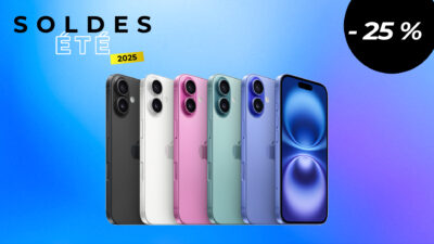 Soldes d’été 2025 : où trouver l’iPhone 16 au meilleur prix ?