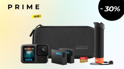 Prime Day : Immortalisez vos vacances avec la toute dernière GoPro en (énorme) promo (-30 %) !