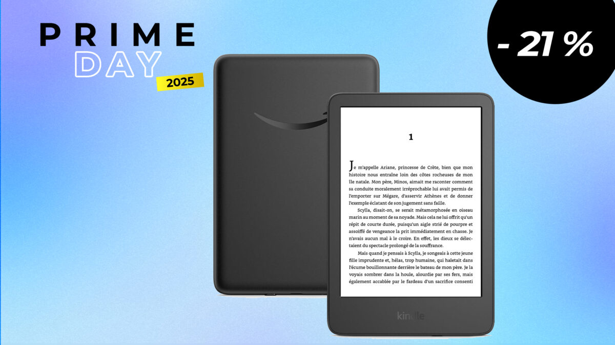 Voici la liseuse électronique Kindle la moins chère de l’été grâce au Prime Day